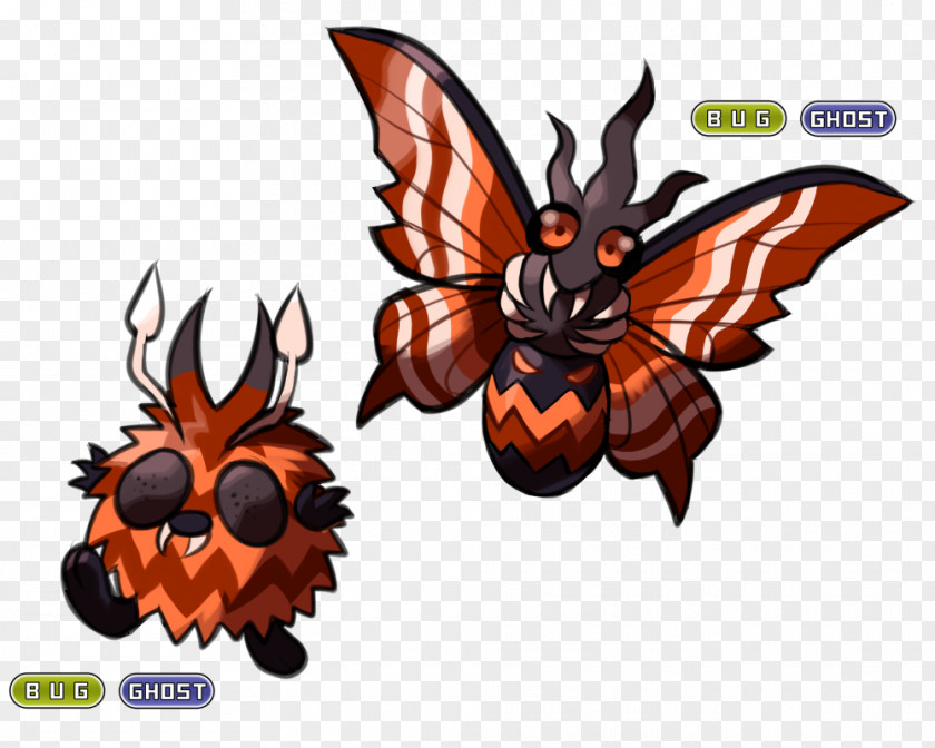 Shiba Wow Butterfly Venonat Alola Pokémon Venomoth PNG