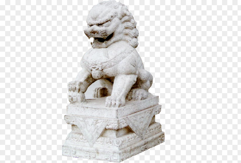 Shishi Evil Chinese Guardian Lions Statue Shishi, Fujian PNG