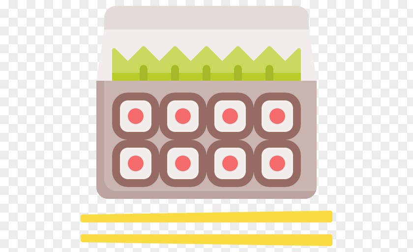 Sushi Takeaway Food Pattern PNG