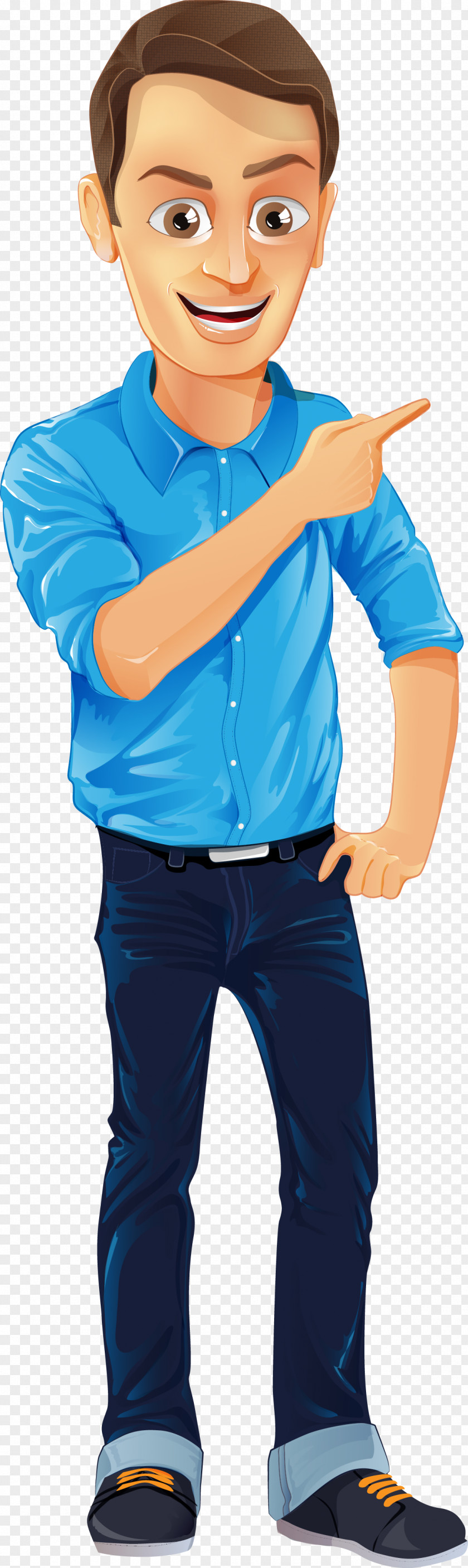 Vector Business People Cartoon Character Male PNG