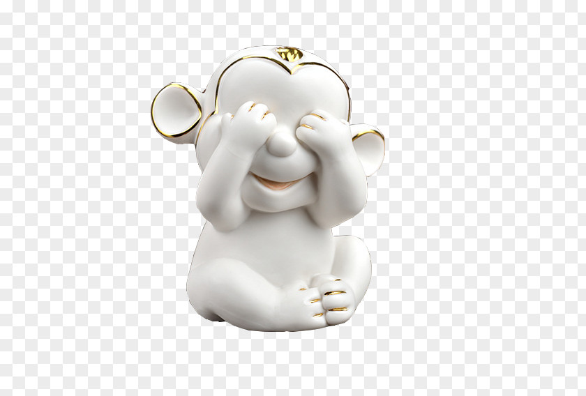 White Monkey PNG