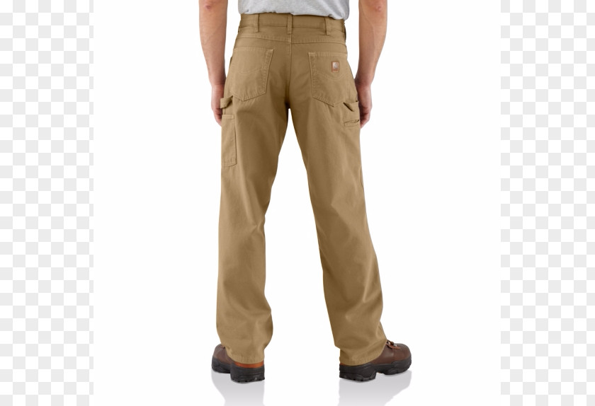 Carpenter Jeans Carhartt Twill Cargo Pants Khaki PNG
