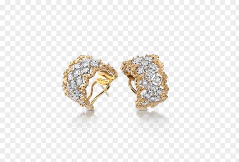 Jewellery Earring Buccellati Diamond PNG