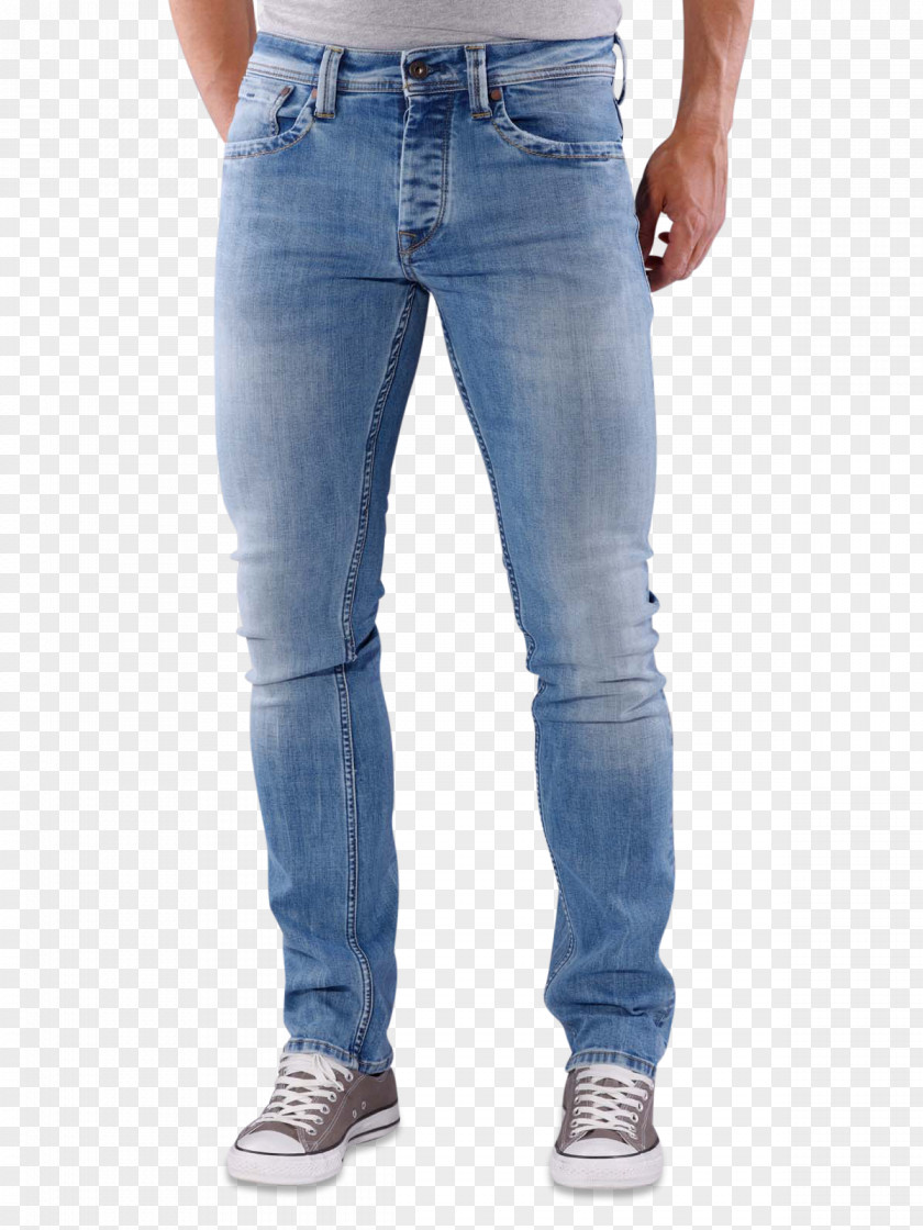 Men Jeans Denim Blue Slim-fit Pants Diesel PNG