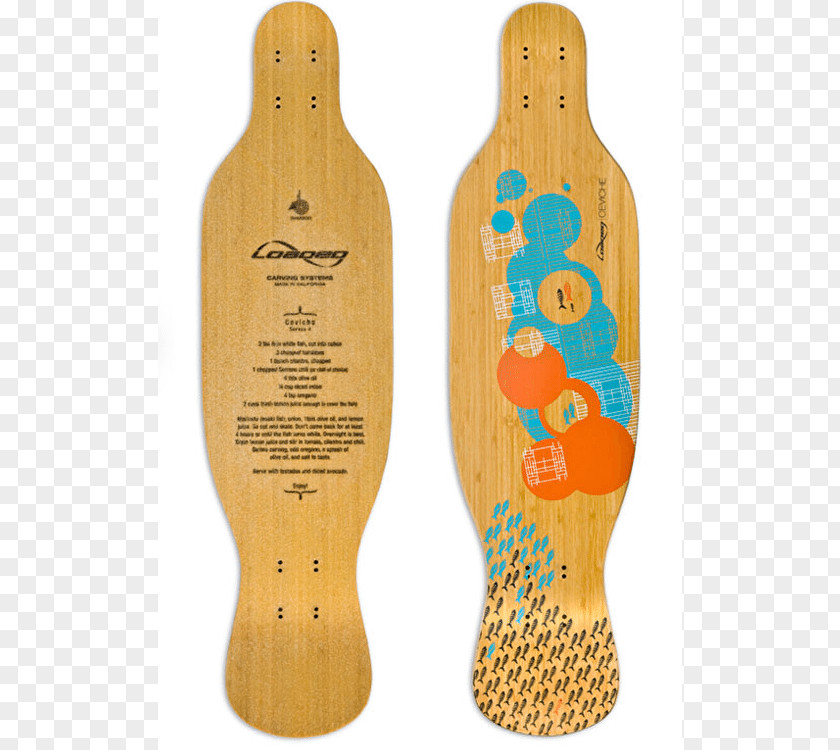 Skateboard Ceviche Longboard ABEC Scale Fish PNG