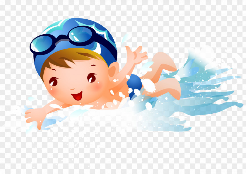 Sports Clipart Swimming Child Clip Art PNG