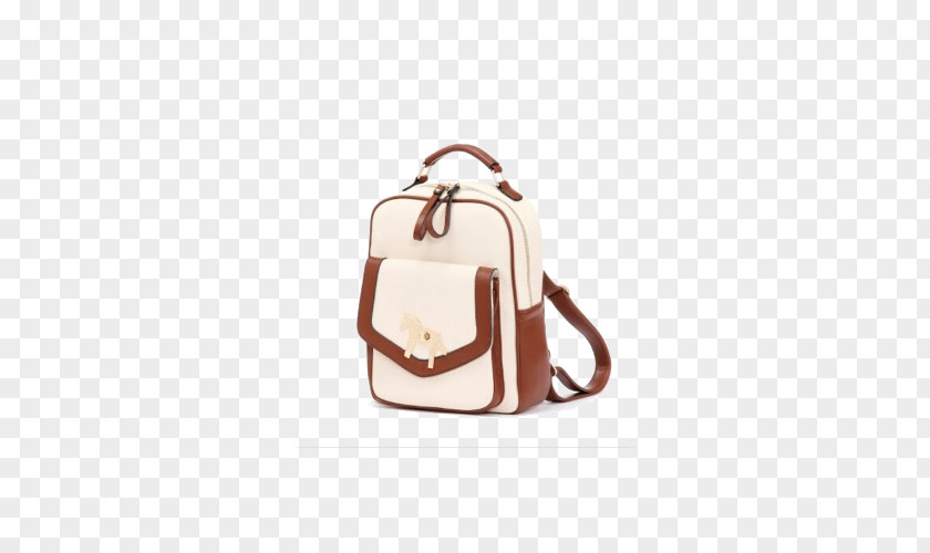 Students Simple Backpack Student Handbag PNG