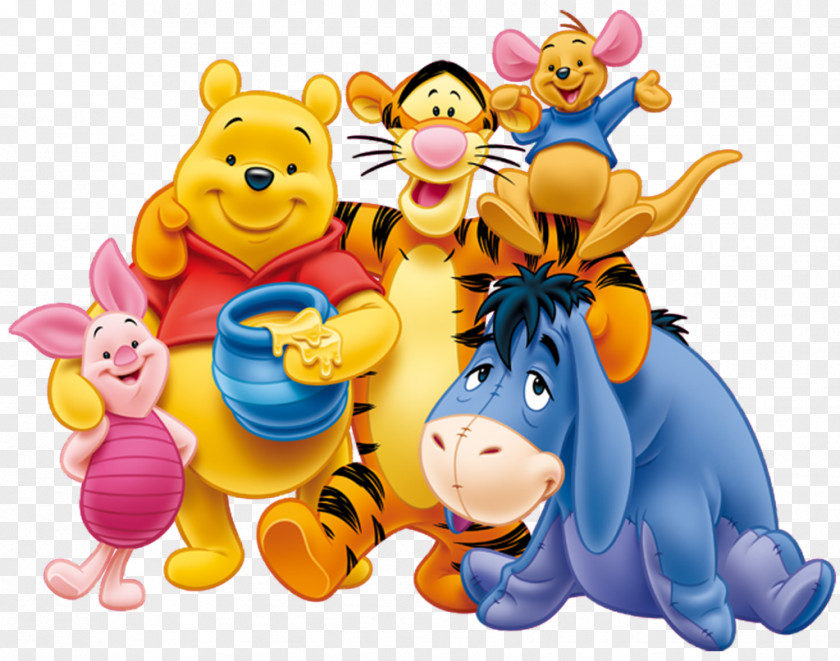 Winnie Pooh The Piglet Eeyore Winnie-the-Pooh Tigger PNG