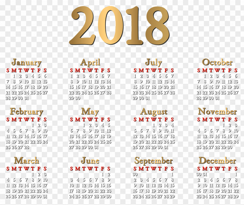 Calendar 0 Clip Art PNG