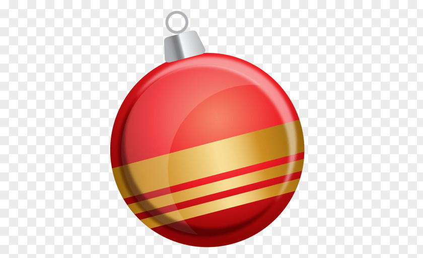 Christmas Decoration Sphere Ribbon PNG
