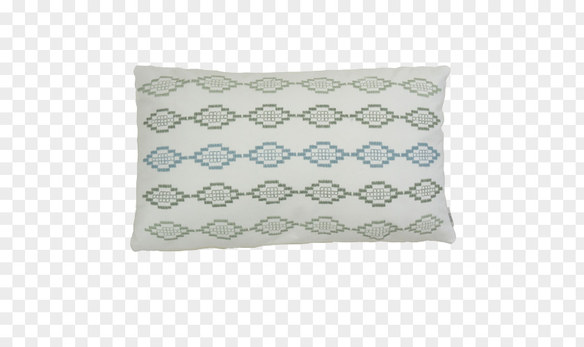 Green Hexagon Throw Pillows Blue White PNG