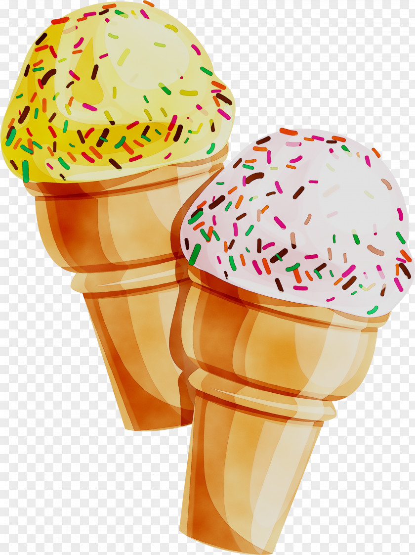 Ice Cream Cones Product Orange S.A. PNG