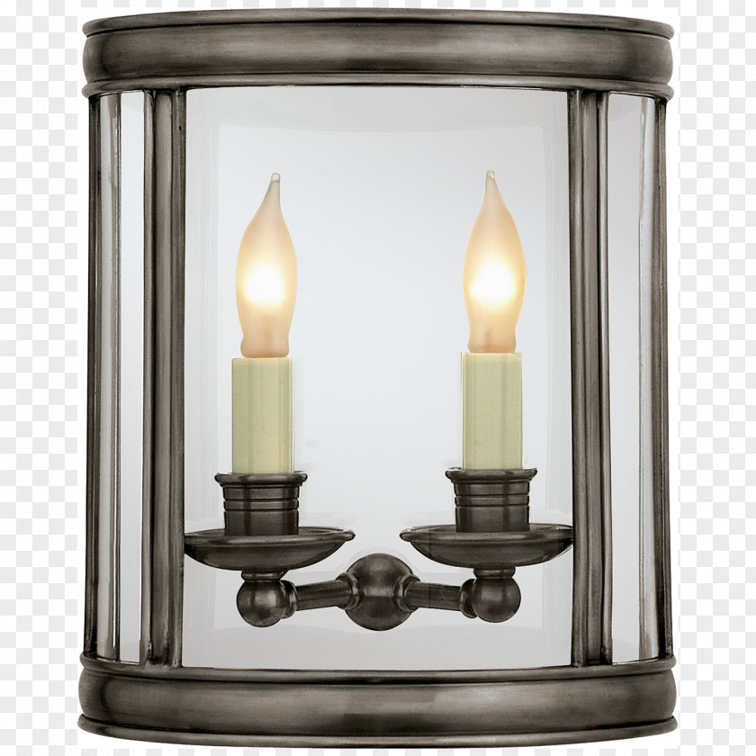 Light Lighting Lantern Bronze Sconce PNG