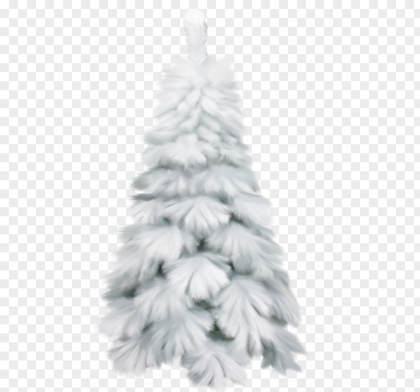 Silver Christmas Tree Decoration Winter PNG