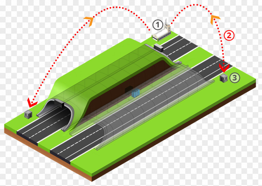 Tunnel Emergency Call Box System Traffic Telephone PNG