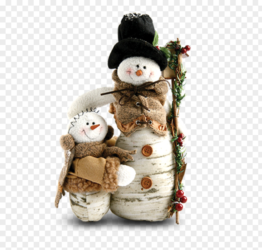 Snowman Christmas Gift PNG
