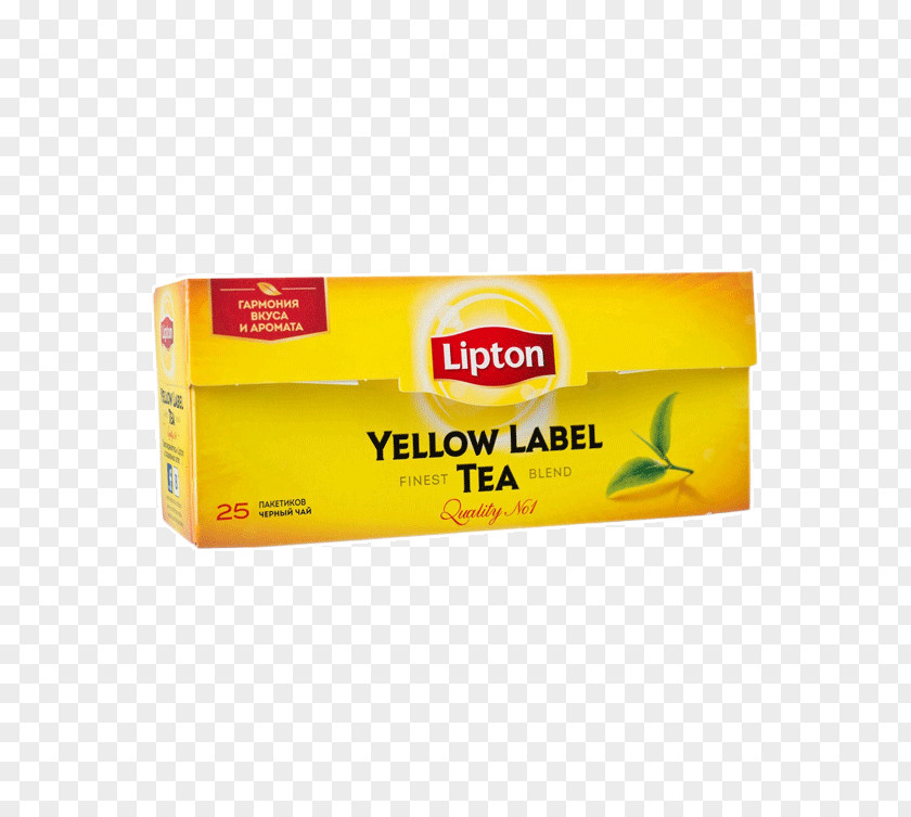 Tea English Breakfast Lipton Black Bag PNG