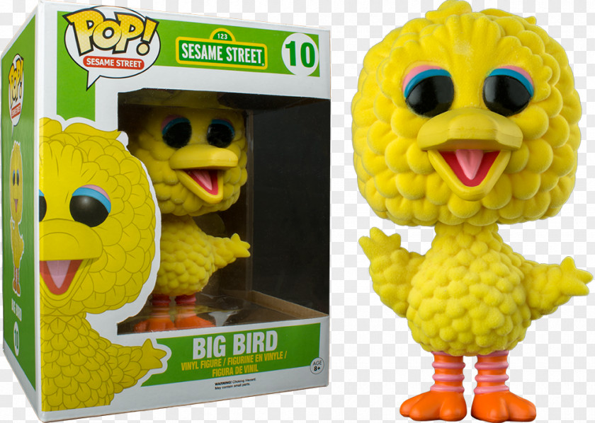 Toy Big Bird Mr. Snuffleupagus Funko Cookie Monster Elmo PNG