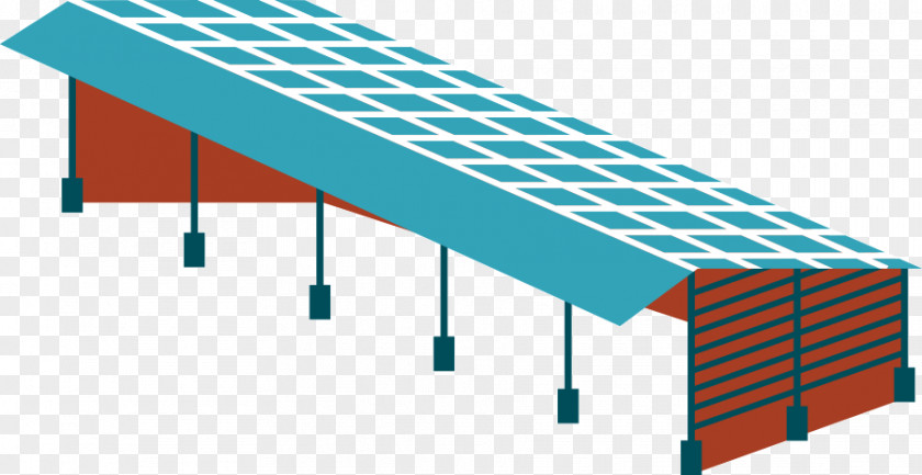 Un Hangar De Stockage Photovoltaics Roof Barn Ekonomibyggnad Agriculture PNG
