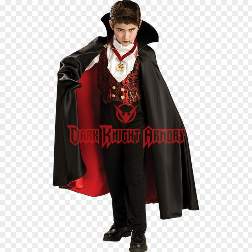 Vampire Transylvania Halloween Costume Child PNG