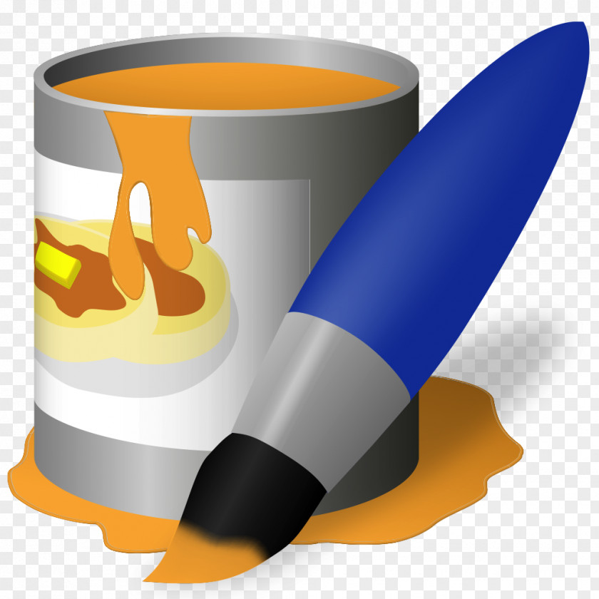 Cone Drinkware Paint Background PNG
