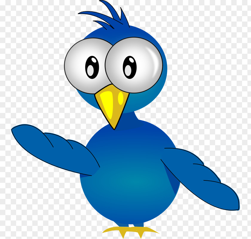 Free Bluebird Clipart Bird Cartoon Animation Clip Art PNG