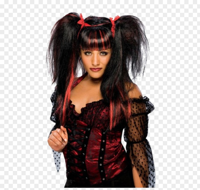 Halloween Costume Wig Disguise PNG