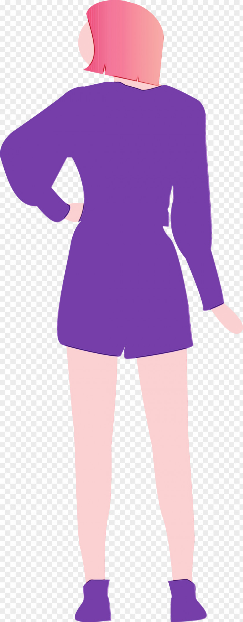 Purple Violet Clothing Pink Dress PNG