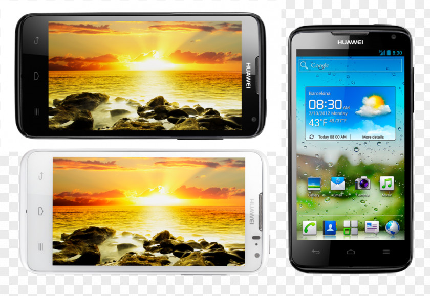 Smartphone Huawei Ascend D1 Quad XL 8GB 3G Black 华为 Unlocked 8 Gb PNG