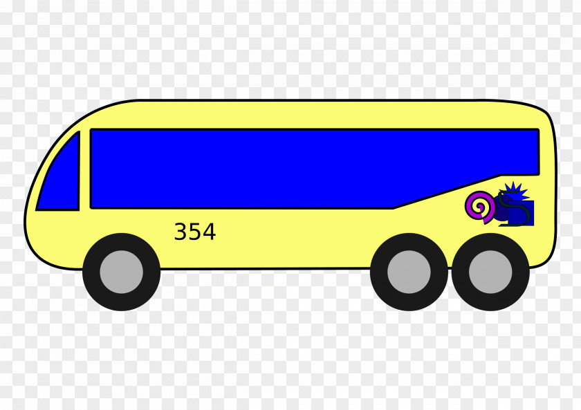 Bus Clip Art Motor Vehicle Image Openclipart PNG