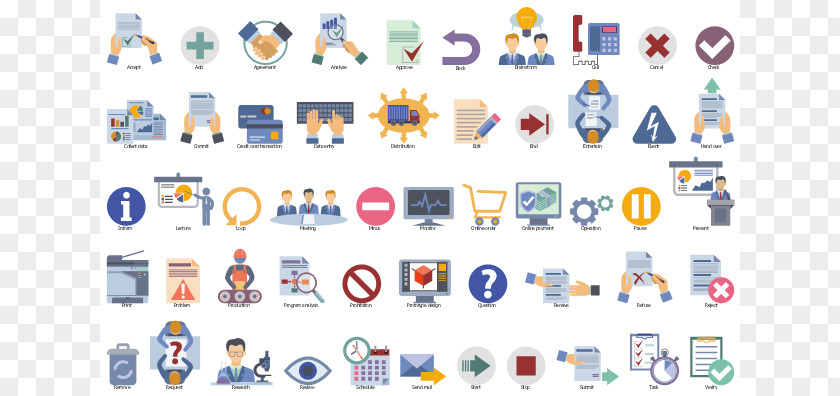Current Workflow Cliparts Business Process Modeling Clip Art PNG