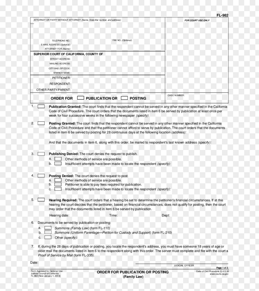 Law And Order Document Court Template Closing Argument Form PNG