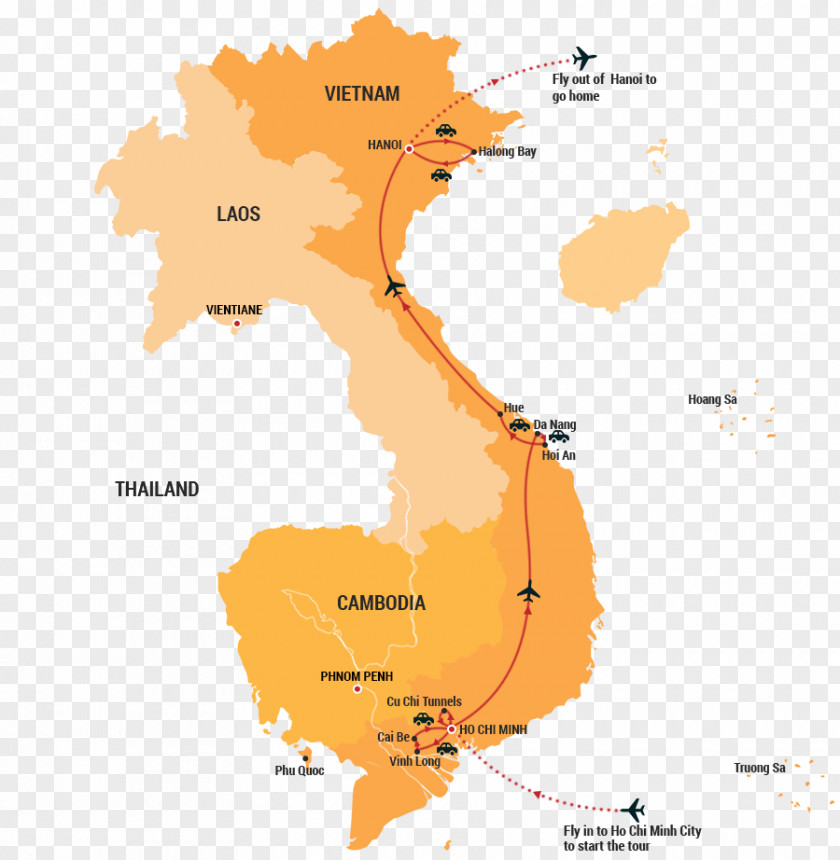 Map Vietnam Ho Chi Minh City Amo Travel Location North PNG