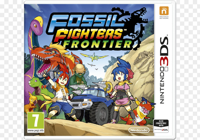 Nintendo Fossil Fighters: Frontier Champions 3DS PNG