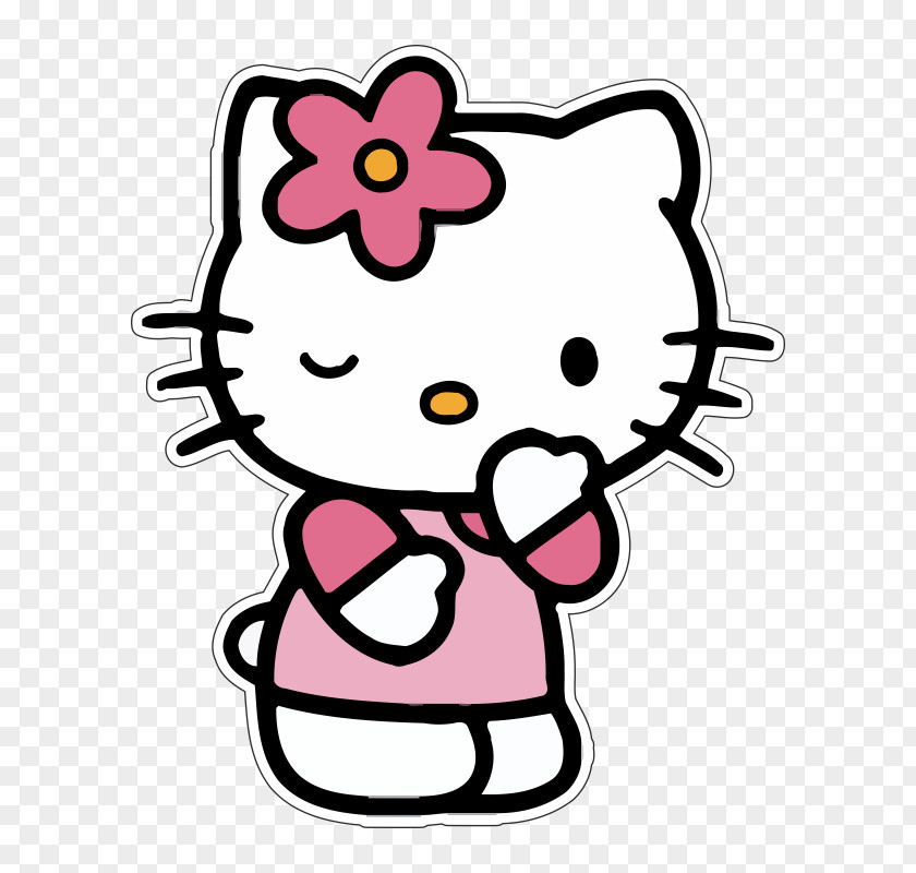 Painting Hello Kitty Drawing Character PNG
