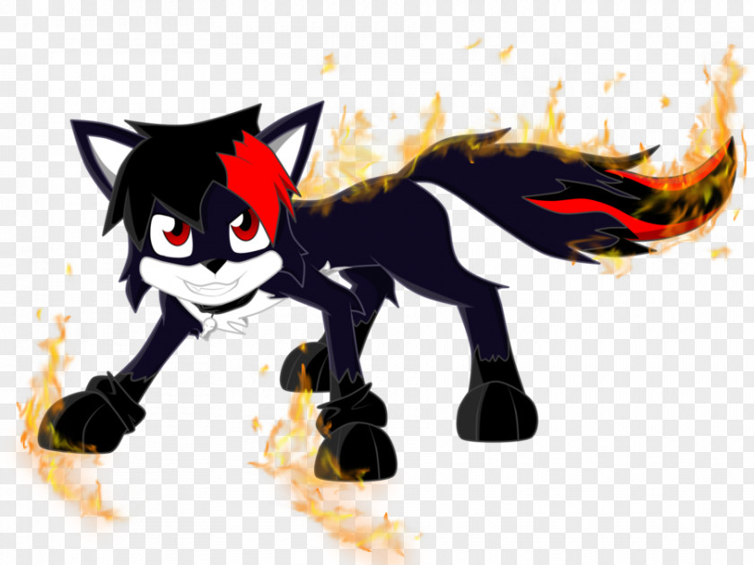 Fox Whiskers Demon Fan Art PNG