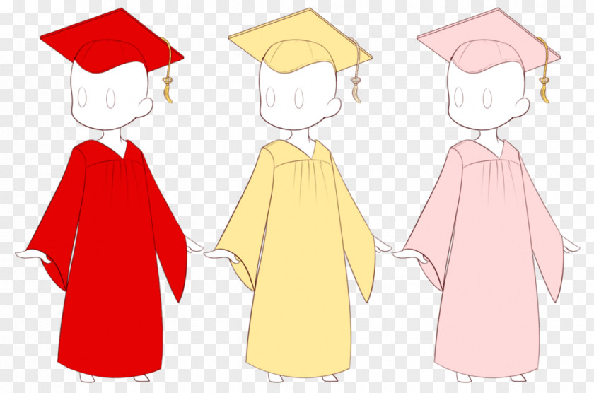 Graduation Gown Clothing Academic Dress T-shirt PNG