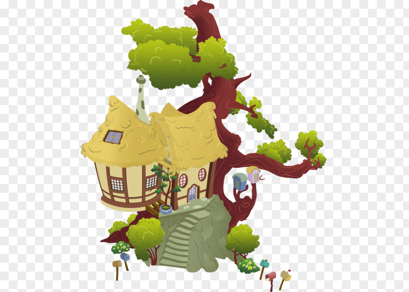 House Derpy Hooves Manor Pony Tree PNG