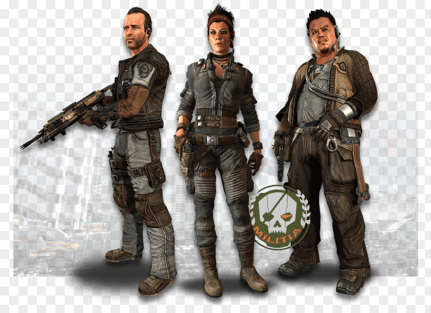 Military Titanfall 2 Militia Soldier PNG