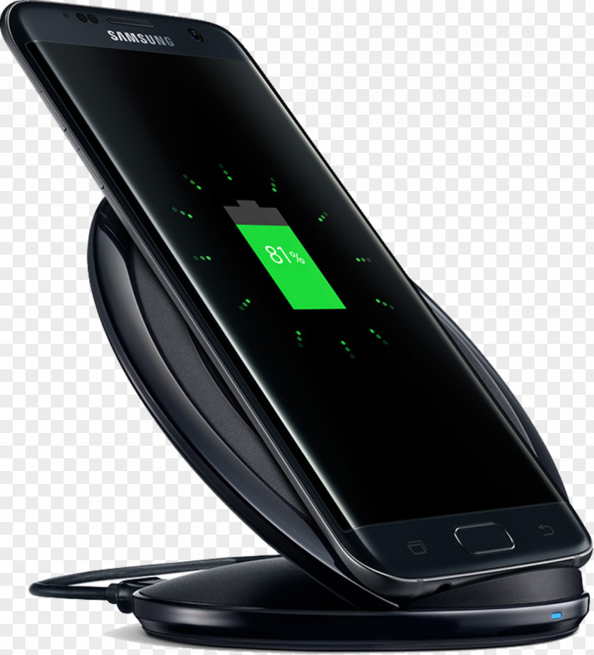 Qi Samsung Galaxy S8 Note 8 5 Battery Charger S7 PNG