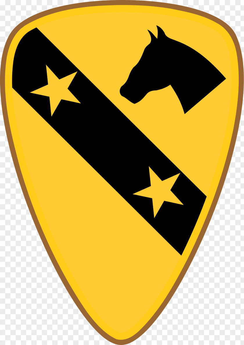 Army Officer Branch Insignia 2nd Brigade Combat Team, 1st Cavalry Division 8th Regiment PNG