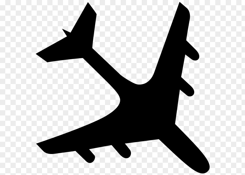 Black Plane Airplane Flight Airbus A380 Aircraft PNG