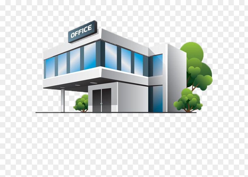 Branch Office Building Clip Art PNG