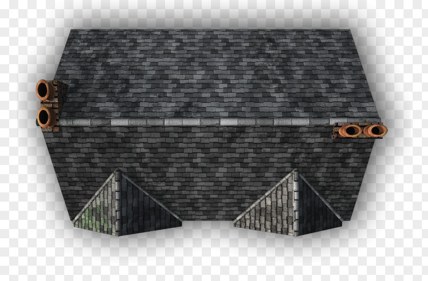 House Roof Slate Barn Fantasy Map PNG