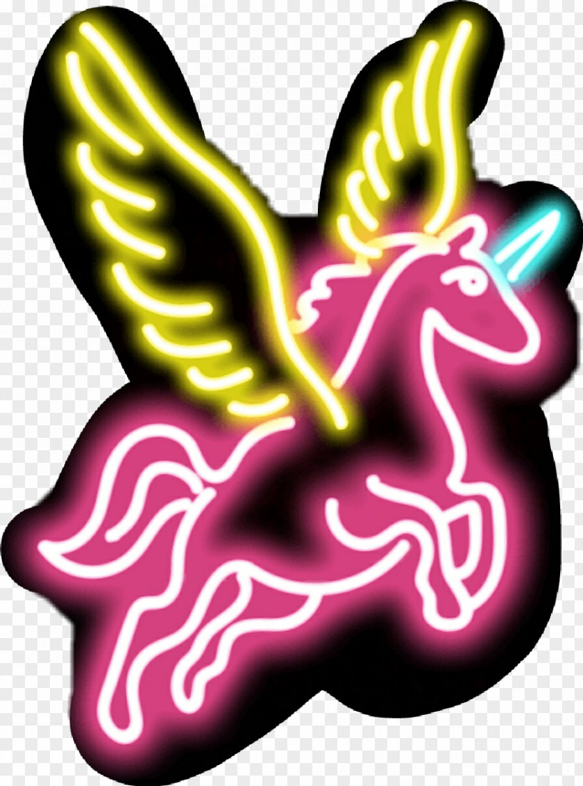 King Neon Desktop Wallpaper Sign Image Unicorn PNG