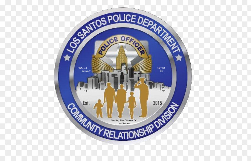 Police Los Angeles Department Organization Badge Logo PNG