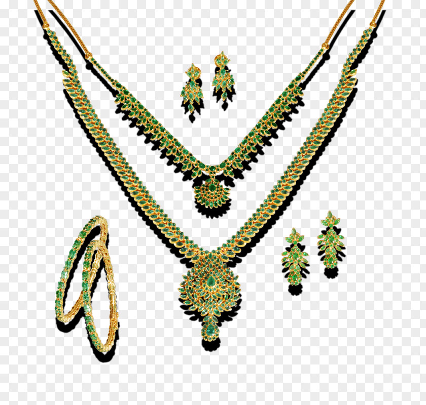 Temple Jewellery Hyderabad Necklace Body PNG