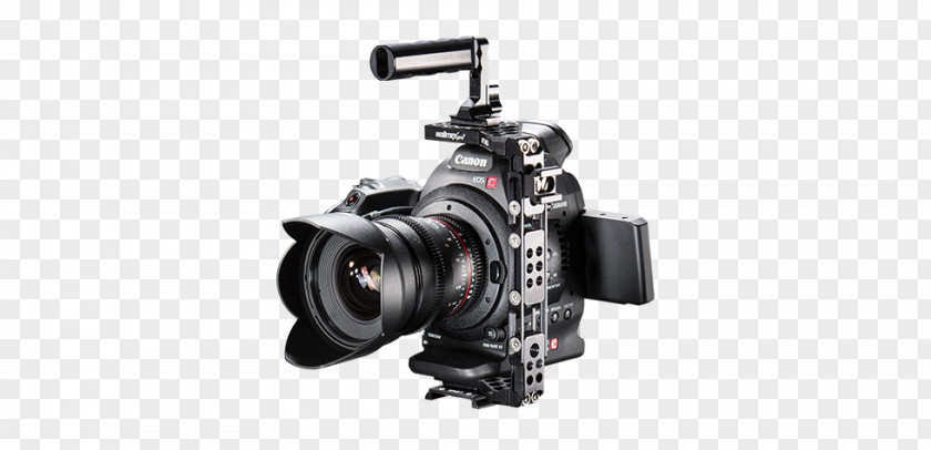 Canon C100 EOS EF Lens Mount Video Camera PNG