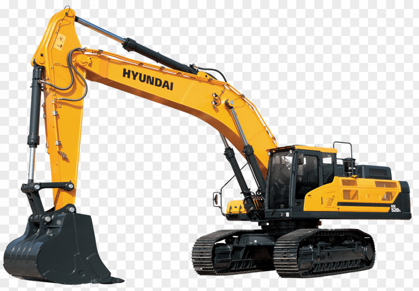 Hyundai Tractor Mower Caterpillar Inc. Heavy Machinery Excavator Aerosol Paint PNG
