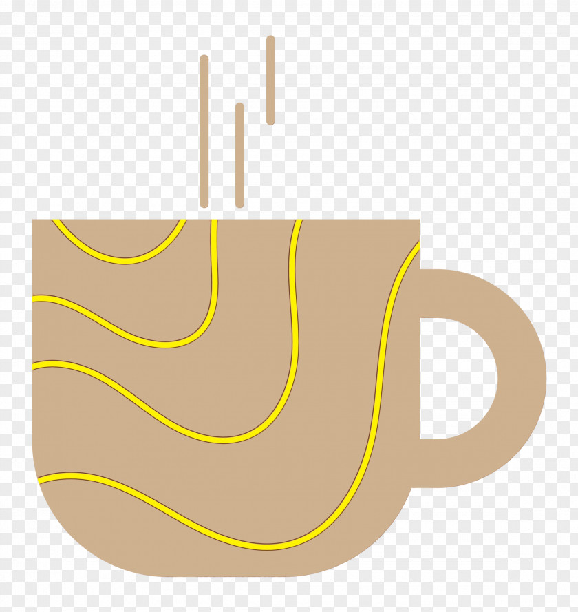 Logo Yellow Line Meter Material PNG
